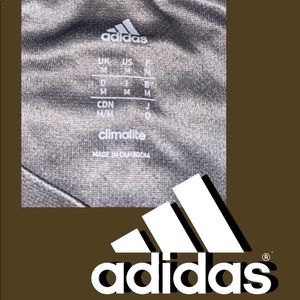 Grey ADIDAS men’s short sleeve tee